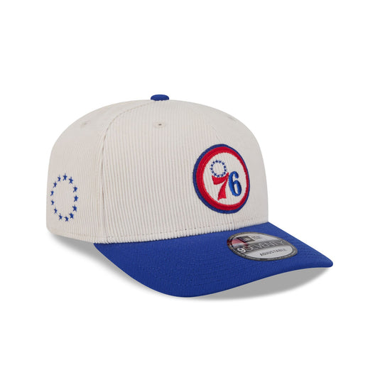 Philadelphia 76ers Loyal Corduroy 9SEVENTY Stretch-Snap Hat - New Era Cap