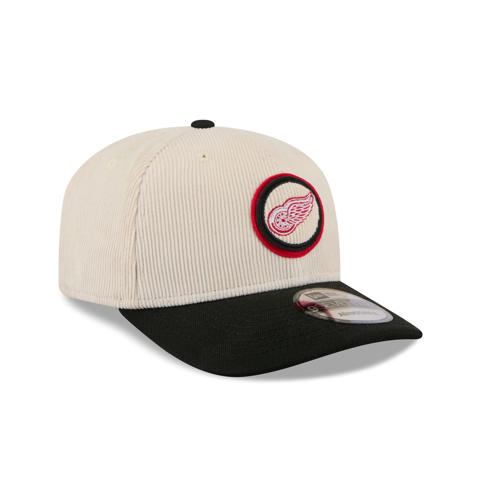 Detroit Red Wings Loyal Corduroy 9SEVENTY Stretch-Snap Hat