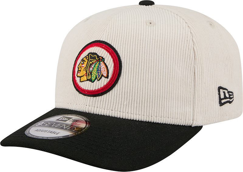 Chicago Blackhawks Loyal Corduroy 9SEVENTY Stretch-Snap Hat