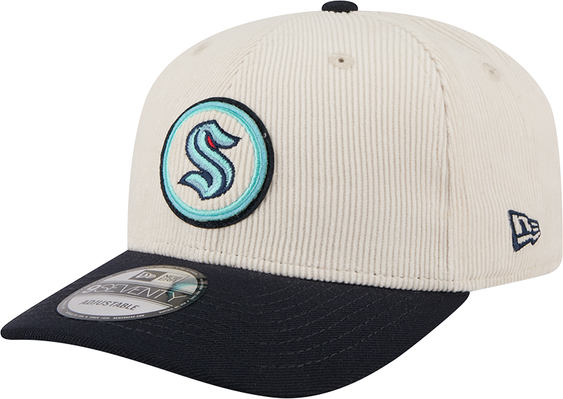 Seattle Kraken Loyal Corduroy 9SEVENTY Stretch-Snap Hat
