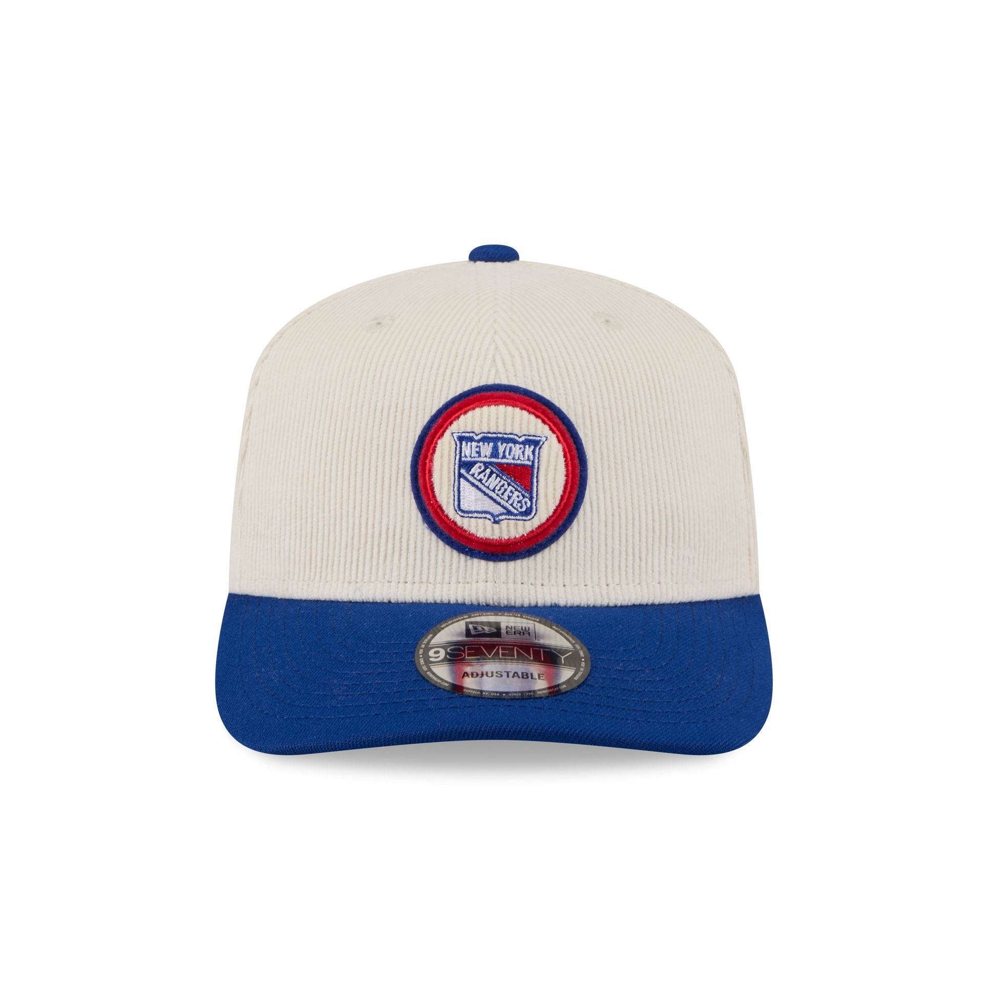 New York Rangers Loyal Corduroy 9SEVENTY Stretch-Snap Hat
