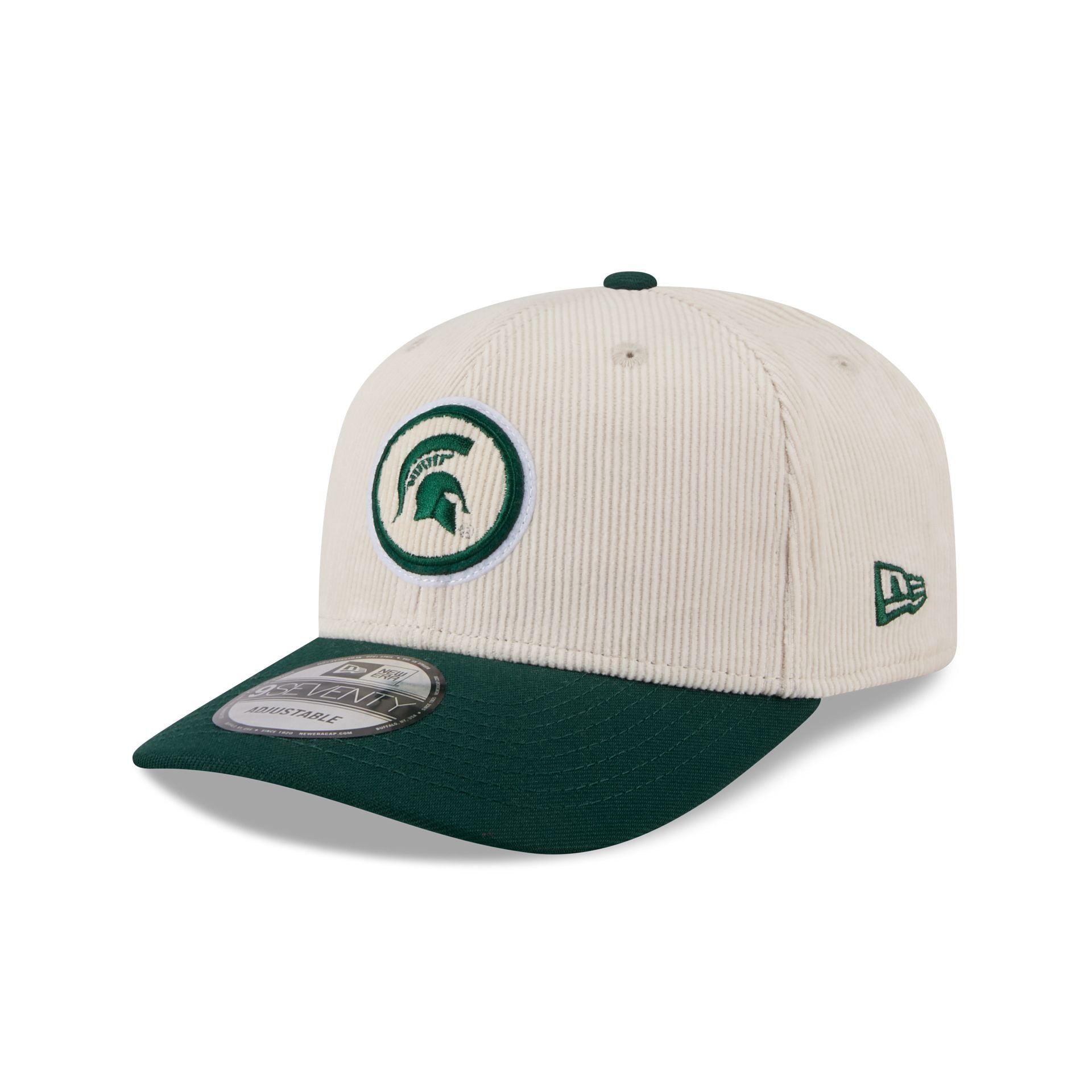 Michigan State Spartans Loyal Corduroy 9SEVENTY Stretch-Snap Hat