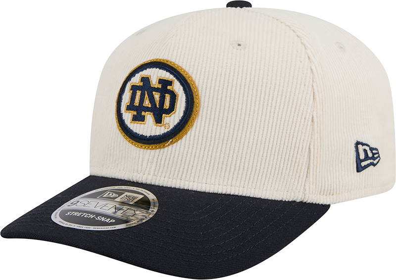 Notre Dame Fighting Irish Loyal Corduroy 9SEVENTY Stretch-Snap Hat