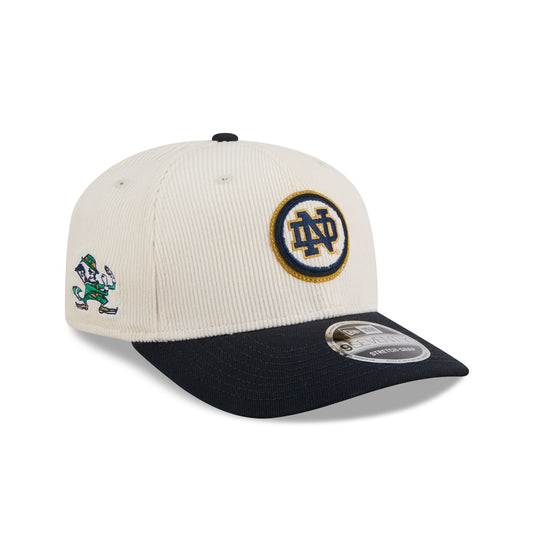 Notre Dame Fighting Irish Loyal Corduroy 9SEVENTY Stretch-Snap Hat - New Era Cap