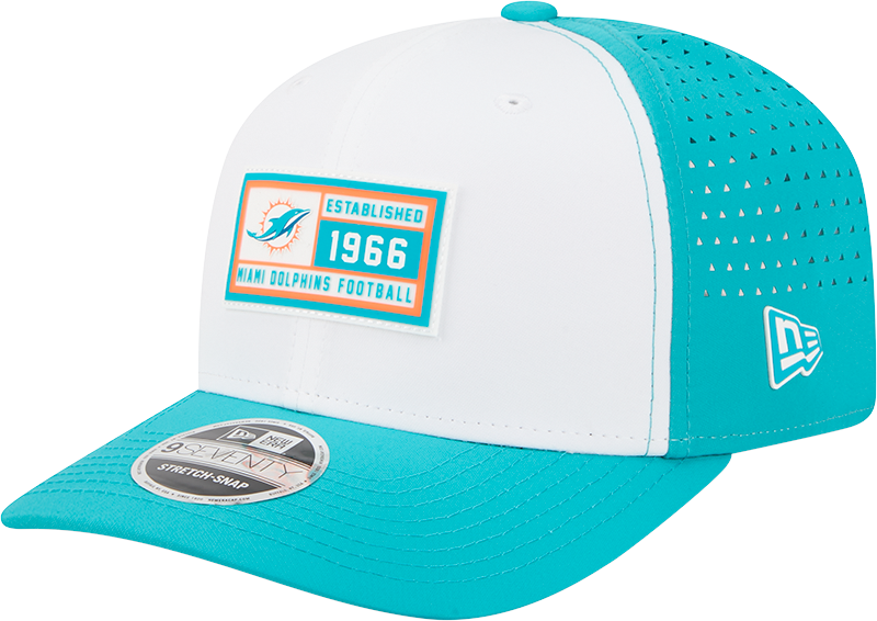 Miami Dolphins Est. Patch 9SEVENTY Stretch-Snap Hat