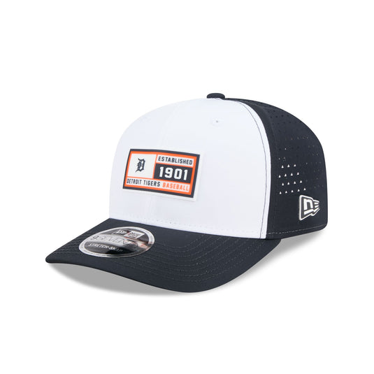 Detroit Tigers Est. Patch 9SEVENTY Stretch-Snap Hat - New Era Cap