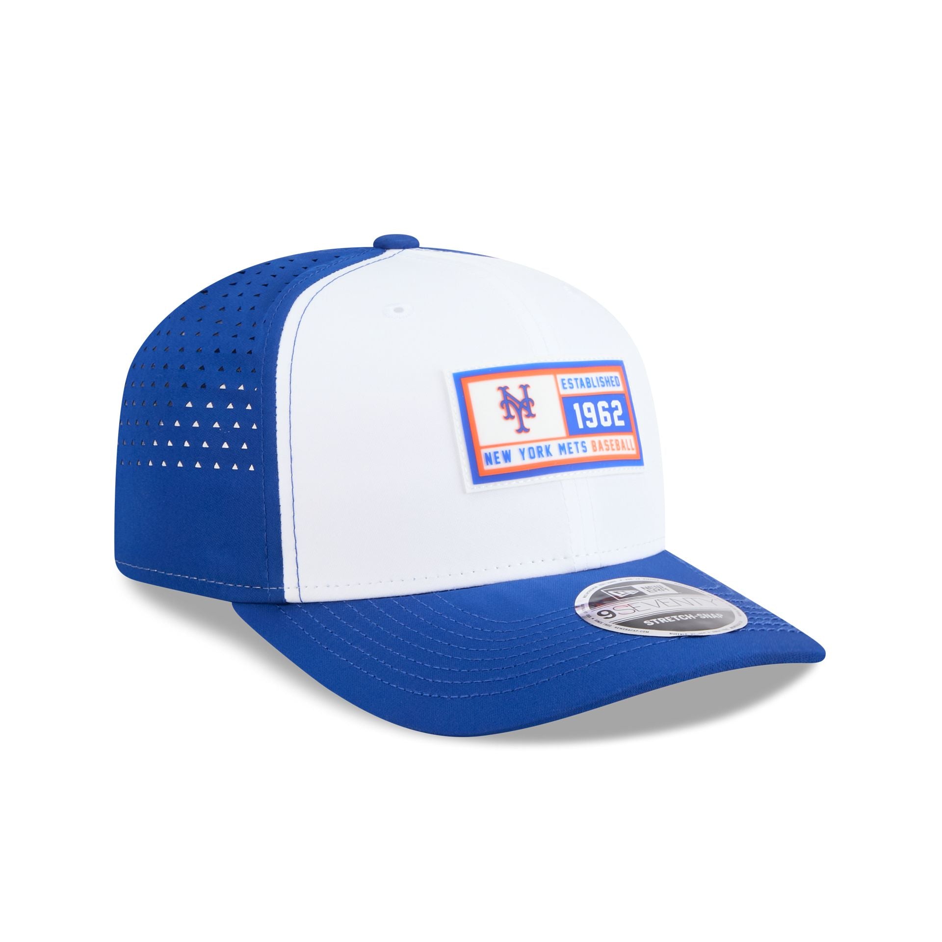 New York Mets Est. Patch 9SEVENTY Stretch-Snap Hat – New Era Cap