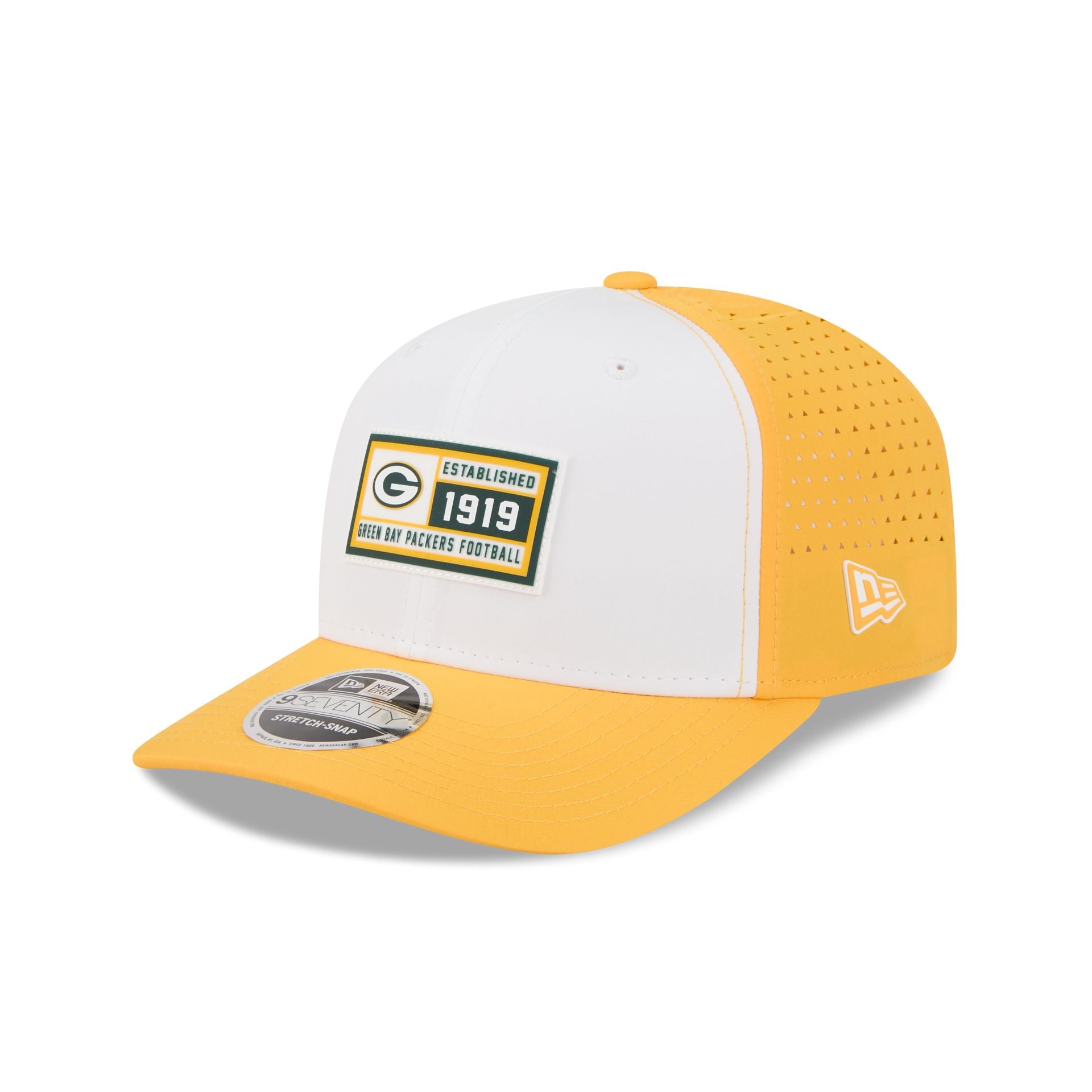 Green Bay Packers Est. Patch 9SEVENTY Stretch-Snap Hat