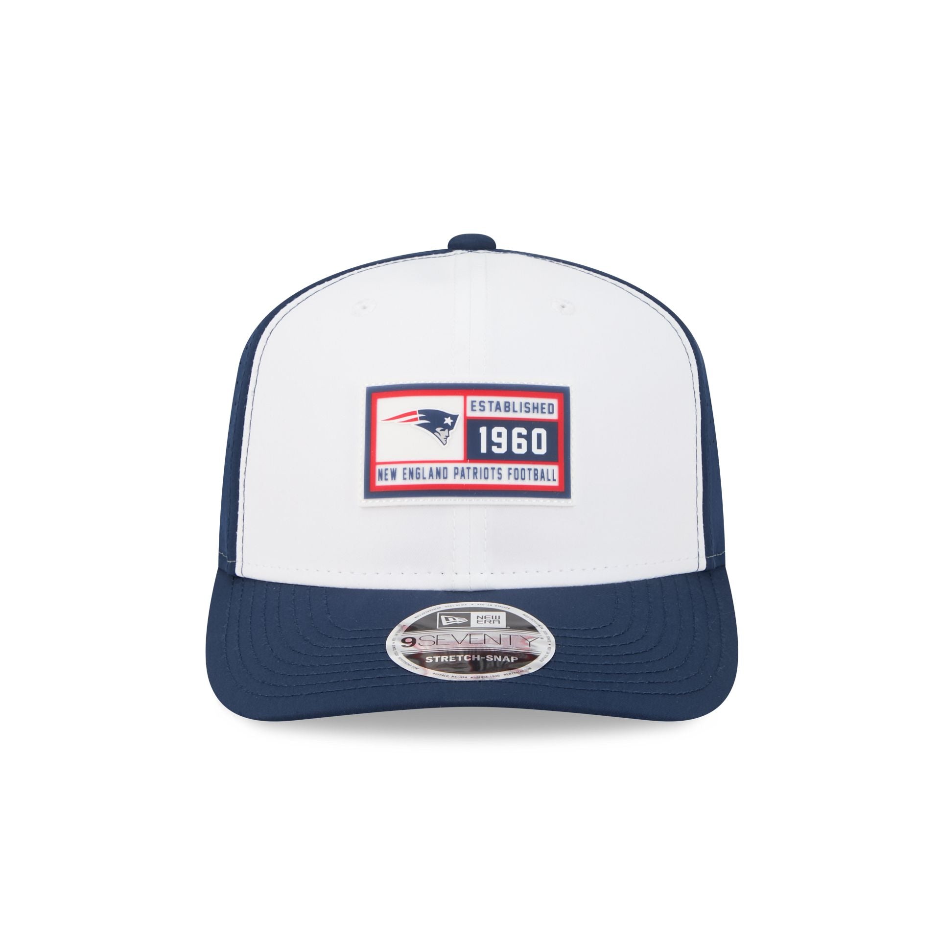New England Patriots Est. Patch 9SEVENTY Stretch-Snap Hat