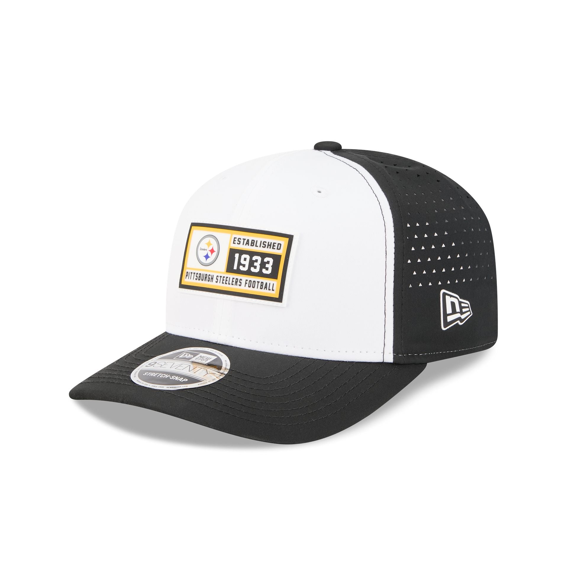 Pittsburgh Steelers Est. Patch 9SEVENTY Stretch-Snap Hat