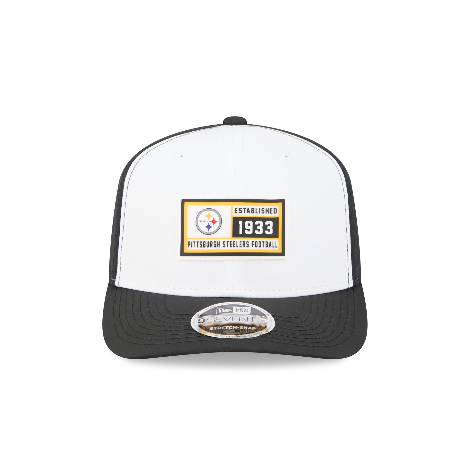 Pittsburgh Steelers Est. Patch 9SEVENTY Stretch-Snap Hat