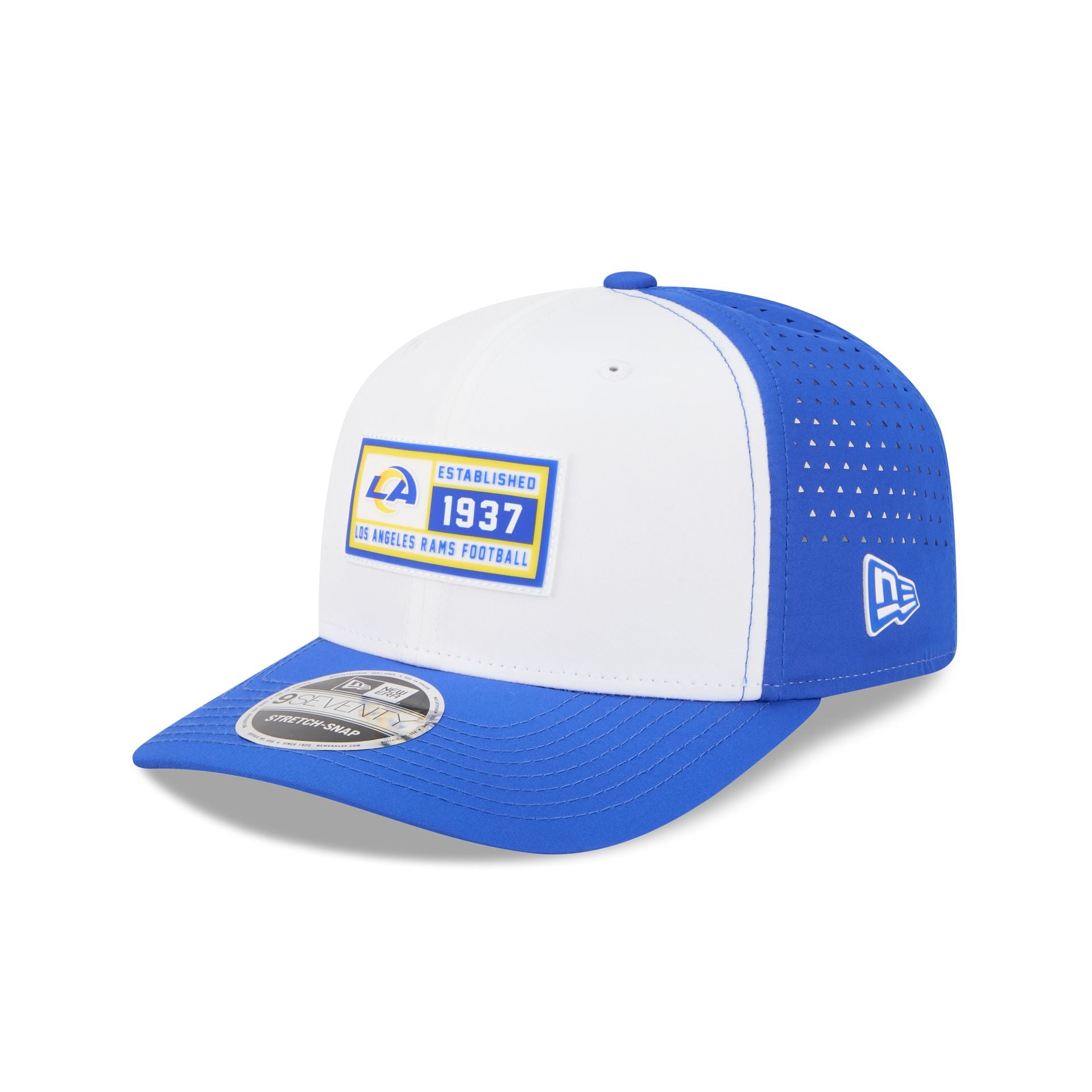 Los Angeles Rams Est. Patch 9SEVENTY Stretch-Snap Hat