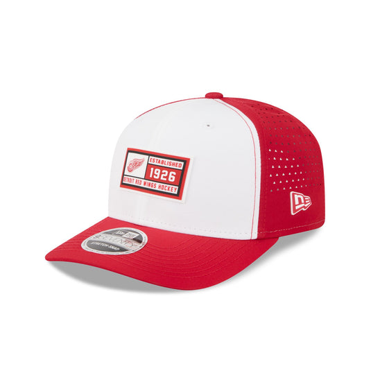 Detroit Red Wings Est. Patch 9SEVENTY Stretch-Snap Hat - New Era Cap