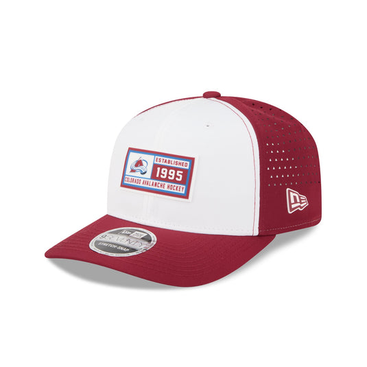 Colorado Avalanche Est. Patch 9SEVENTY Stretch-Snap Hat - New Era Cap