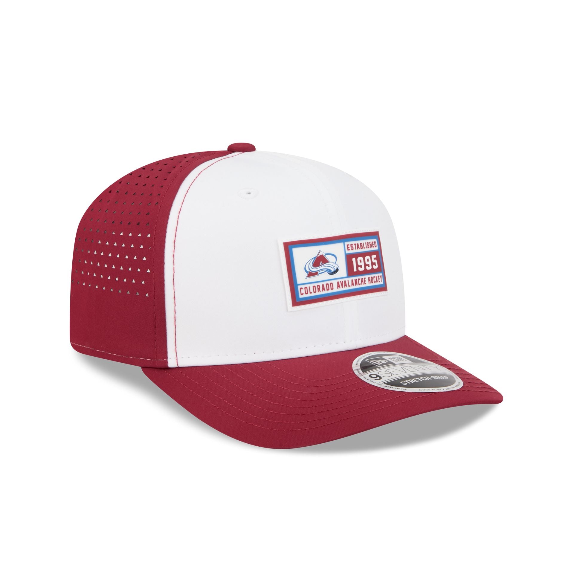 Colorado Avalanche Est. Patch 9SEVENTY Stretch-Snap Hat