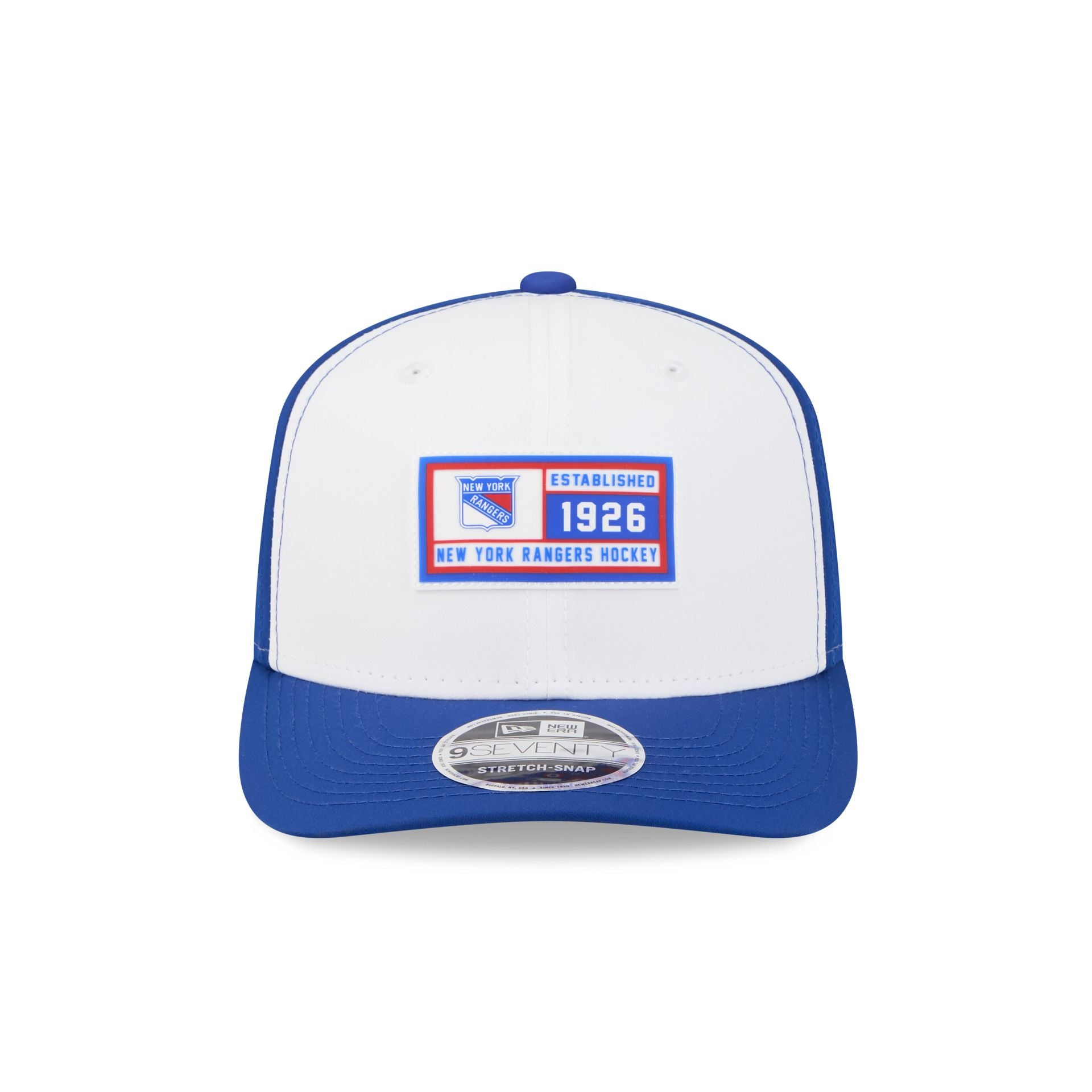 New York Rangers Est. Patch 9SEVENTY Stretch-Snap Hat