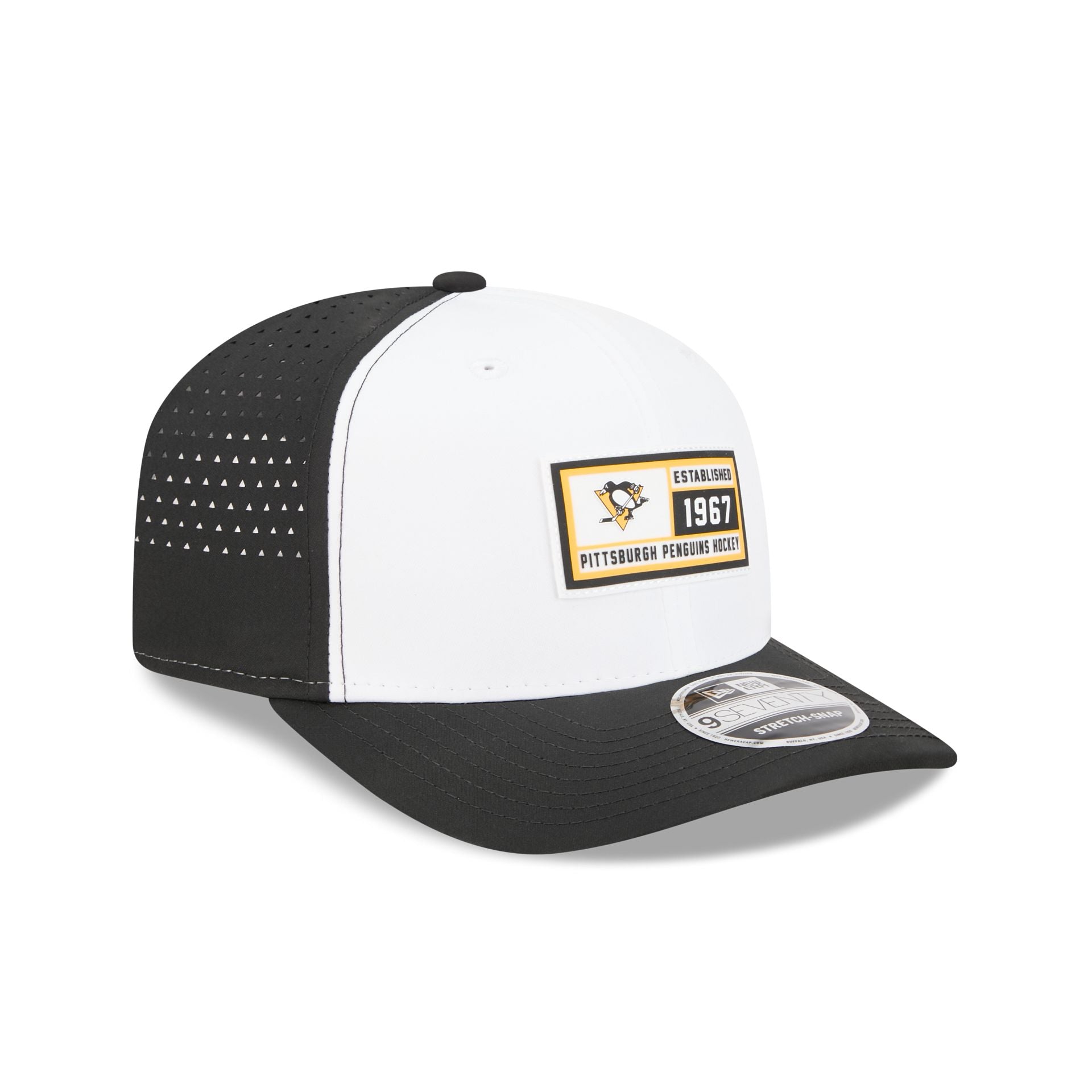 Pittsburgh Penguins Est. Patch 9SEVENTY Stretch-Snap Hat