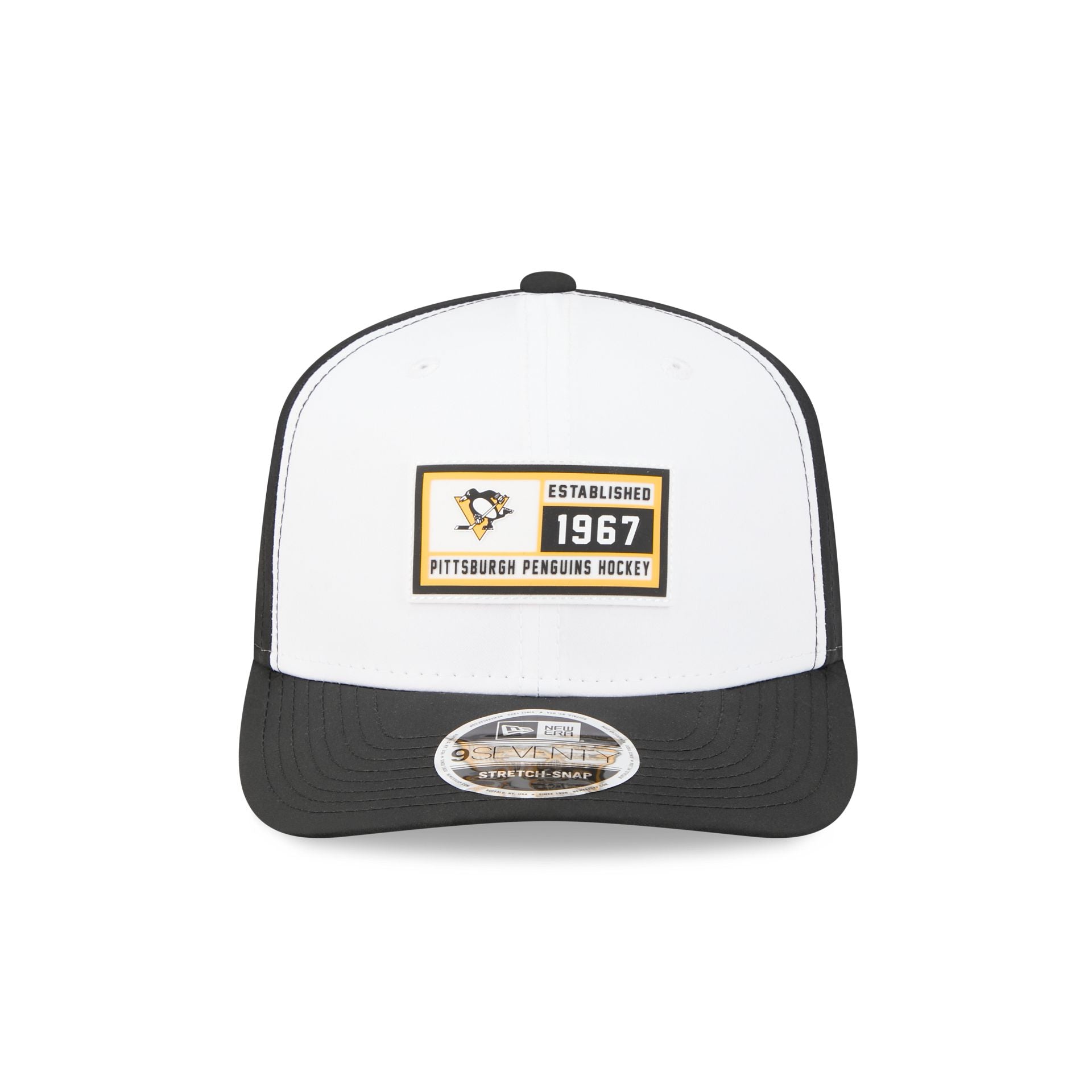 Pittsburgh Penguins Est. Patch 9SEVENTY Stretch-Snap Hat
