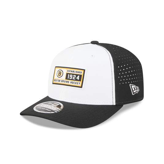 Boston Bruins Est. Patch 9SEVENTY Stretch-Snap Hat - New Era Cap