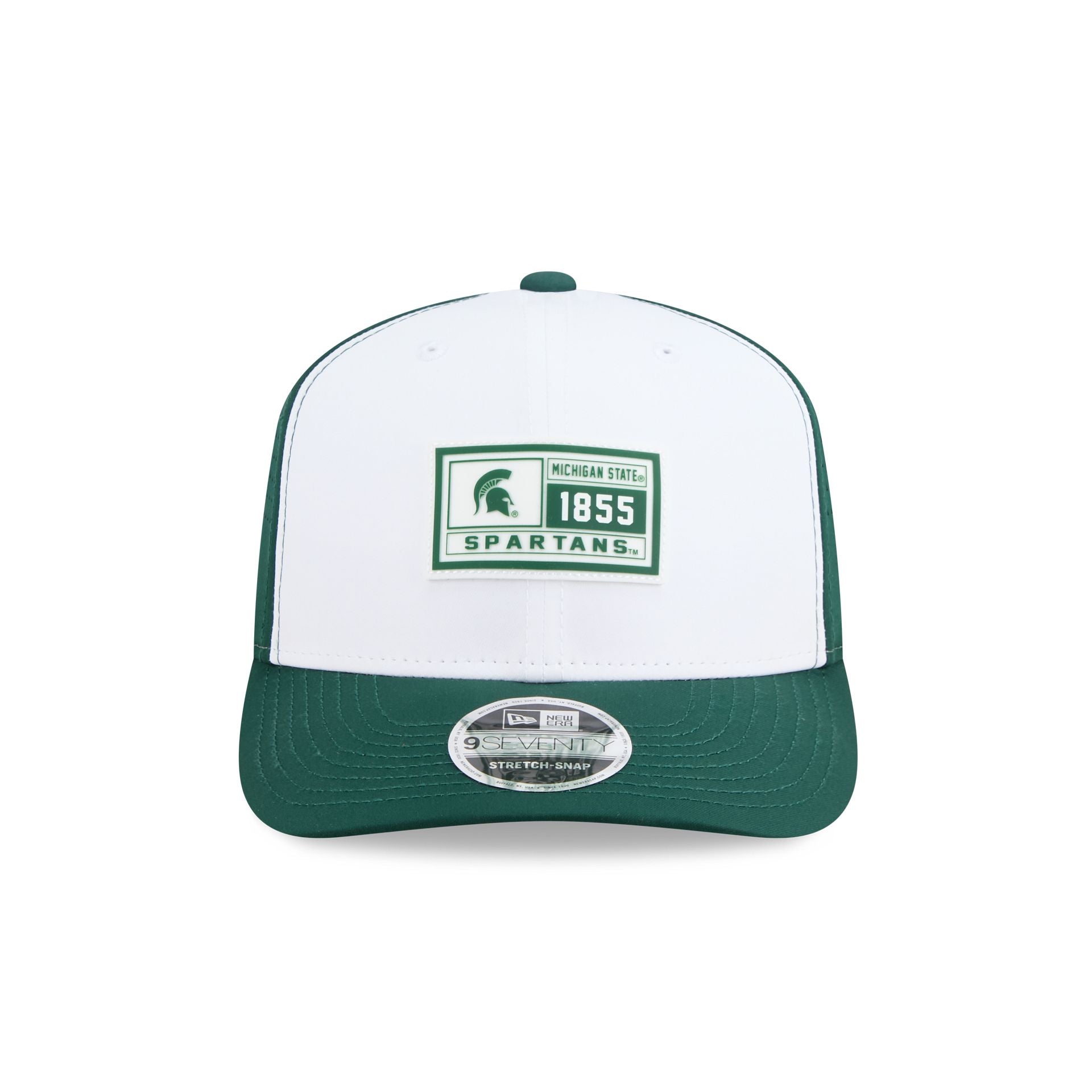 Michigan State Spartans Est. Patch 9SEVENTY Stretch-Snap Hat