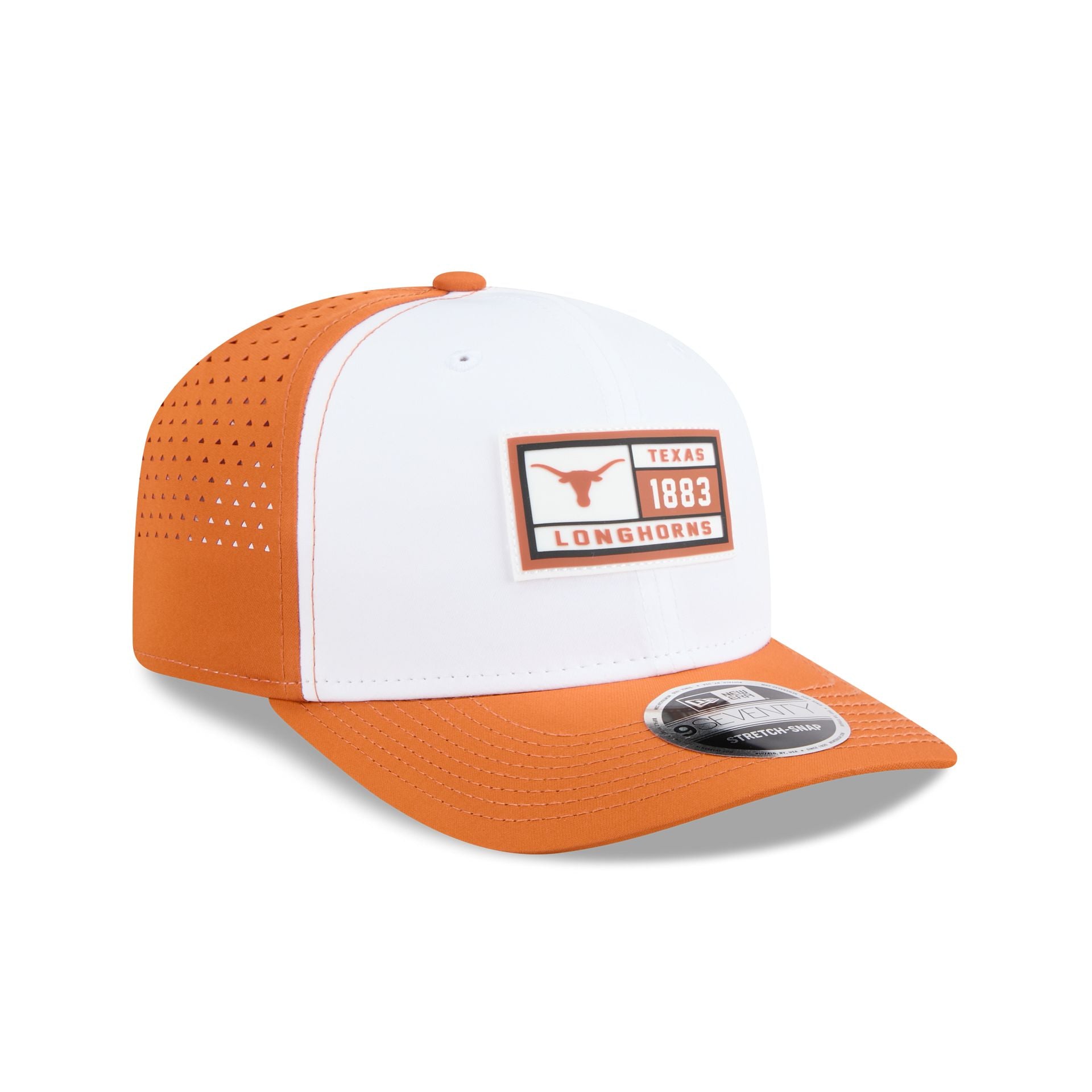 Texas Longhorns Est. Patch 9SEVENTY Stretch-Snap Hat