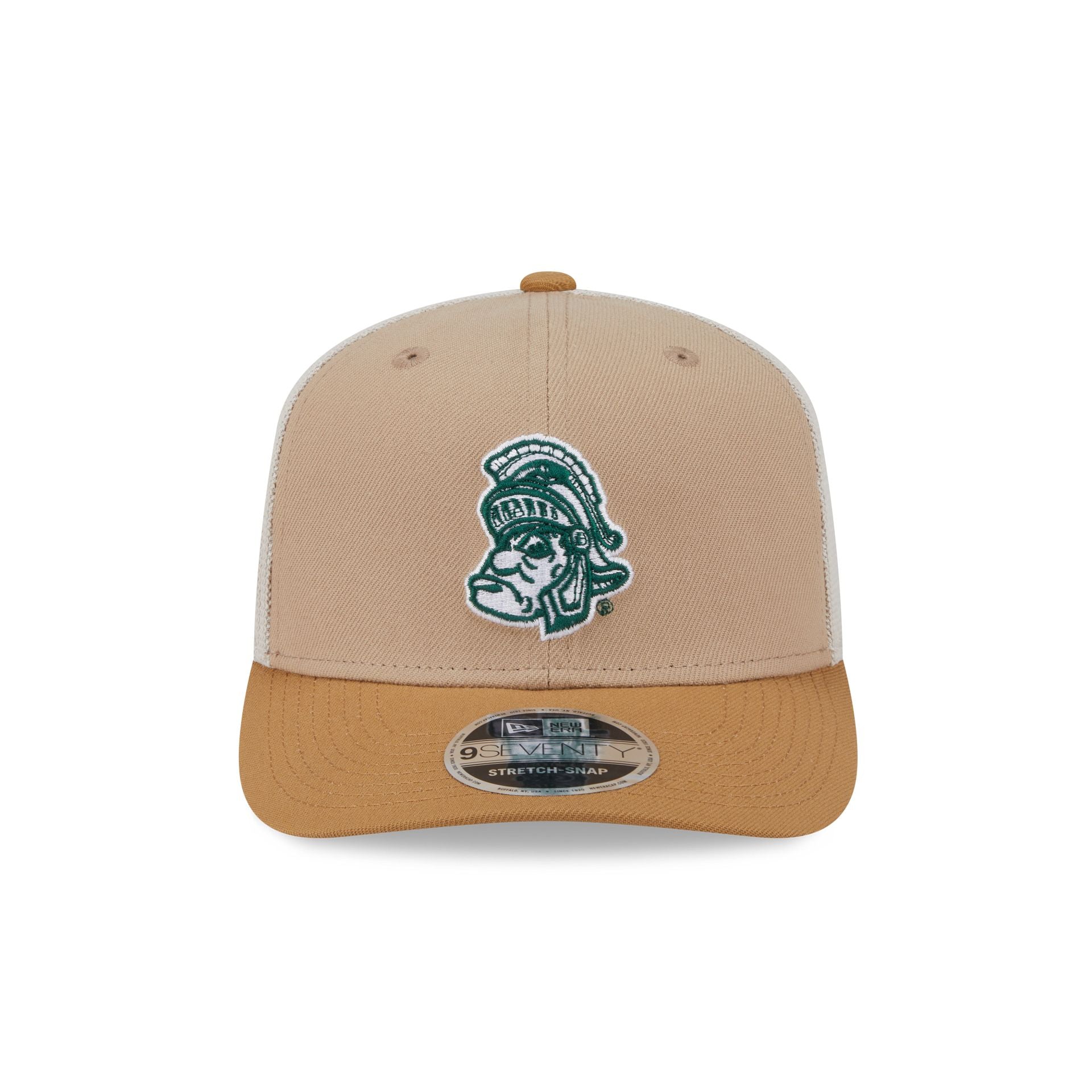 Michigan State Spartans College Vault Stone 9SEVENTY Trucker Hat
