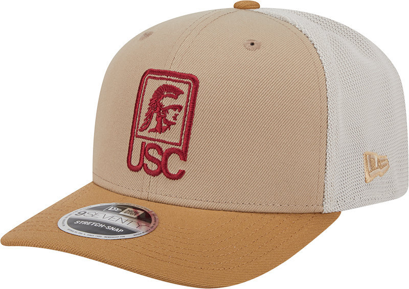 USC Trojans College Vault Stone 9SEVENTY Trucker Hat