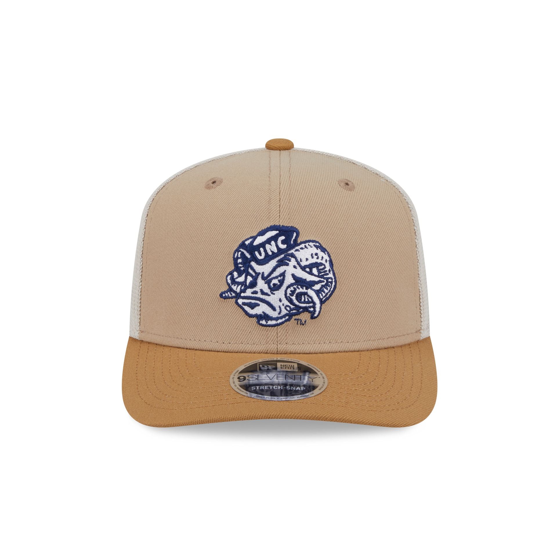 North Carolina Tar Heels College Vault Stone 9SEVENTY Trucker Hat