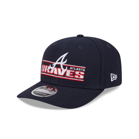 Atlanta Braves Stated 9SEVENTY Stretch-Snap Hat - New Era Cap