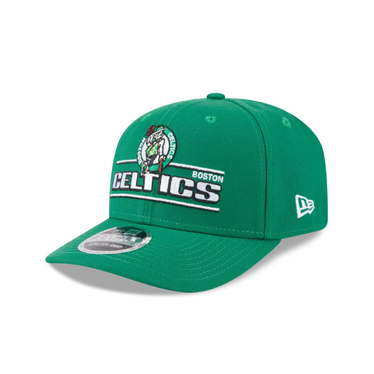 Boston Celtics Stated 9SEVENTY Stretch-Snap Hat - New Era Cap