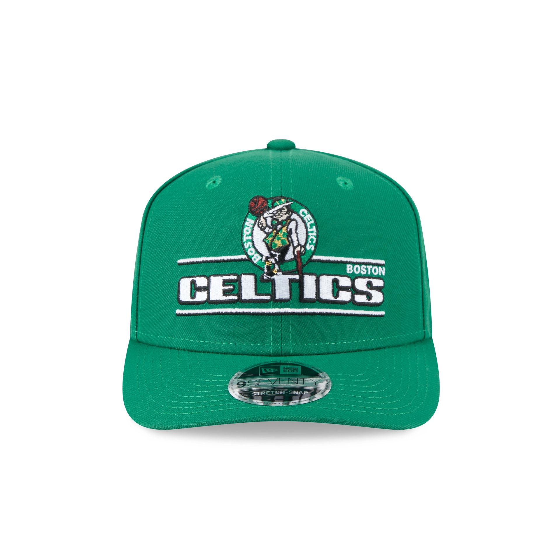 Boston Celtics Stated 9SEVENTY Stretch-Snap Hat