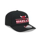 Chicago Bulls Stated 9SEVENTY Stretch-Snap Hat