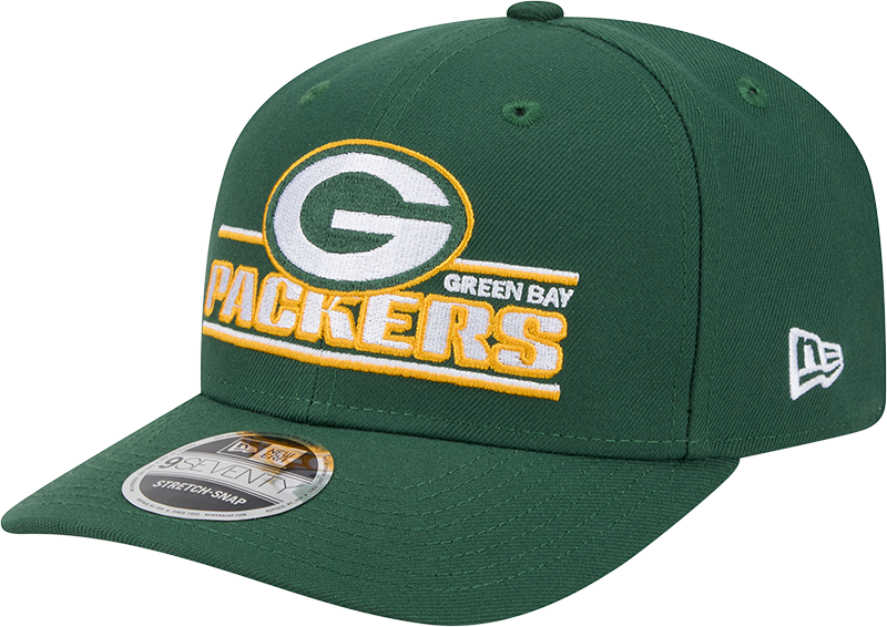 Green Bay Packers Stated 9SEVENTY Stretch-Snap Hat