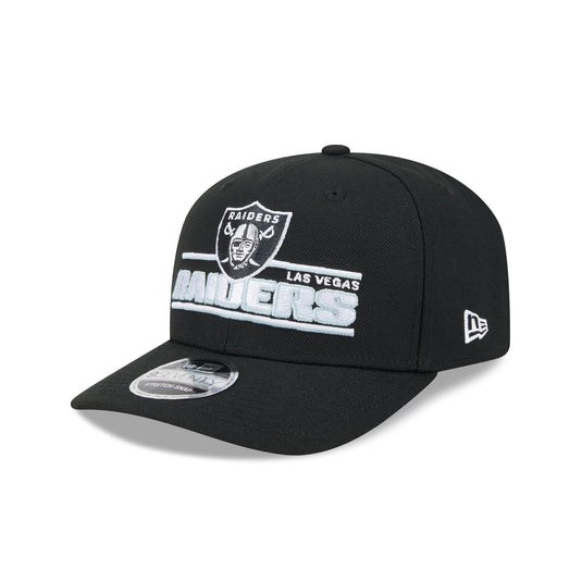 Las Vegas Raiders Stated 9SEVENTY Stretch-Snap Hat - New Era Cap