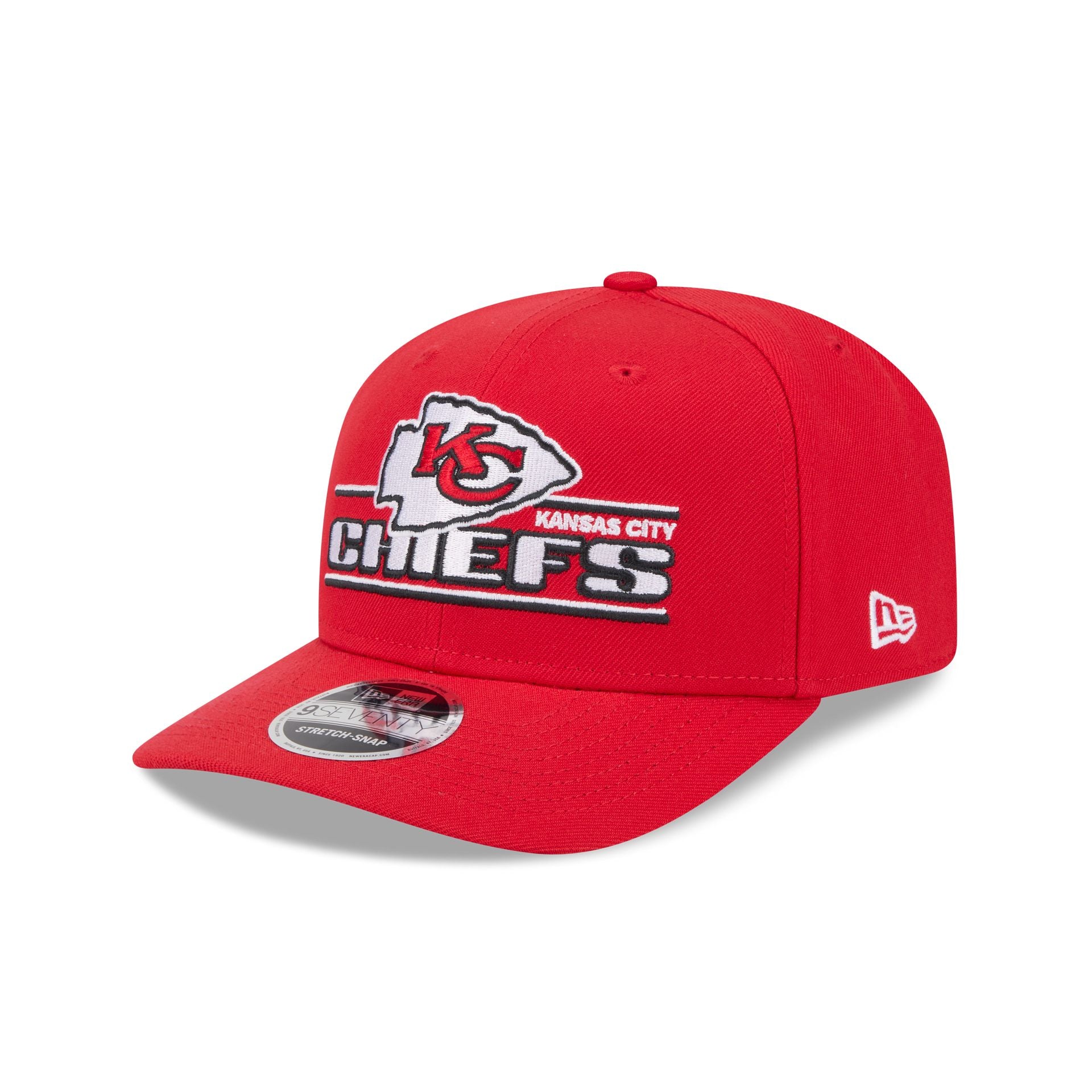 Kansas City Chiefs Stated 9SEVENTY Stretch-Snap Hat