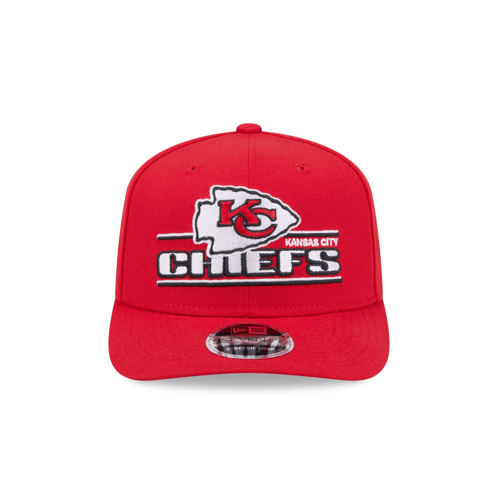Kansas City Chiefs Stated 9SEVENTY Stretch-Snap Hat