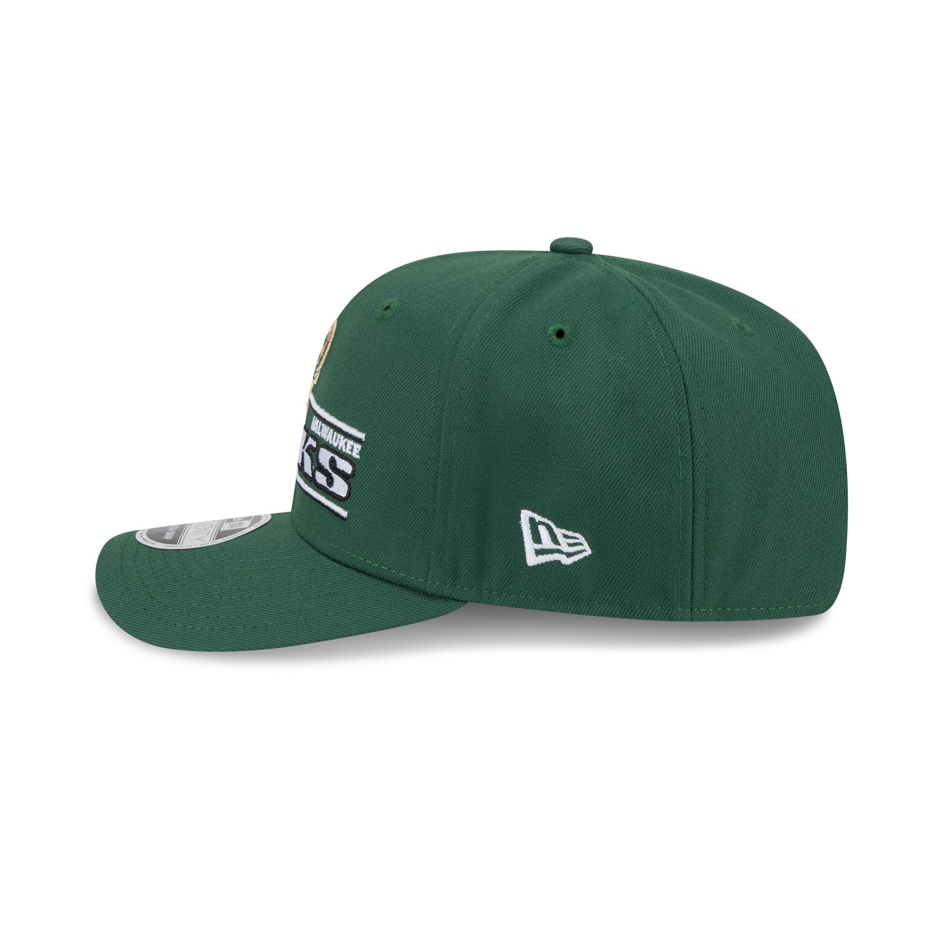 Milwaukee Bucks Stated 9SEVENTY Stretch-Snap Hat
