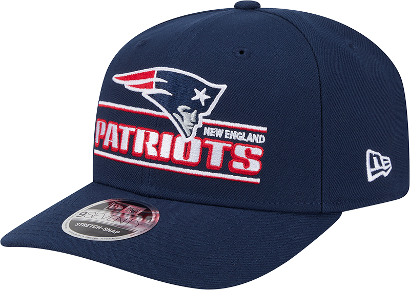 New England Patriots Stated 9SEVENTY Stretch-Snap Hat