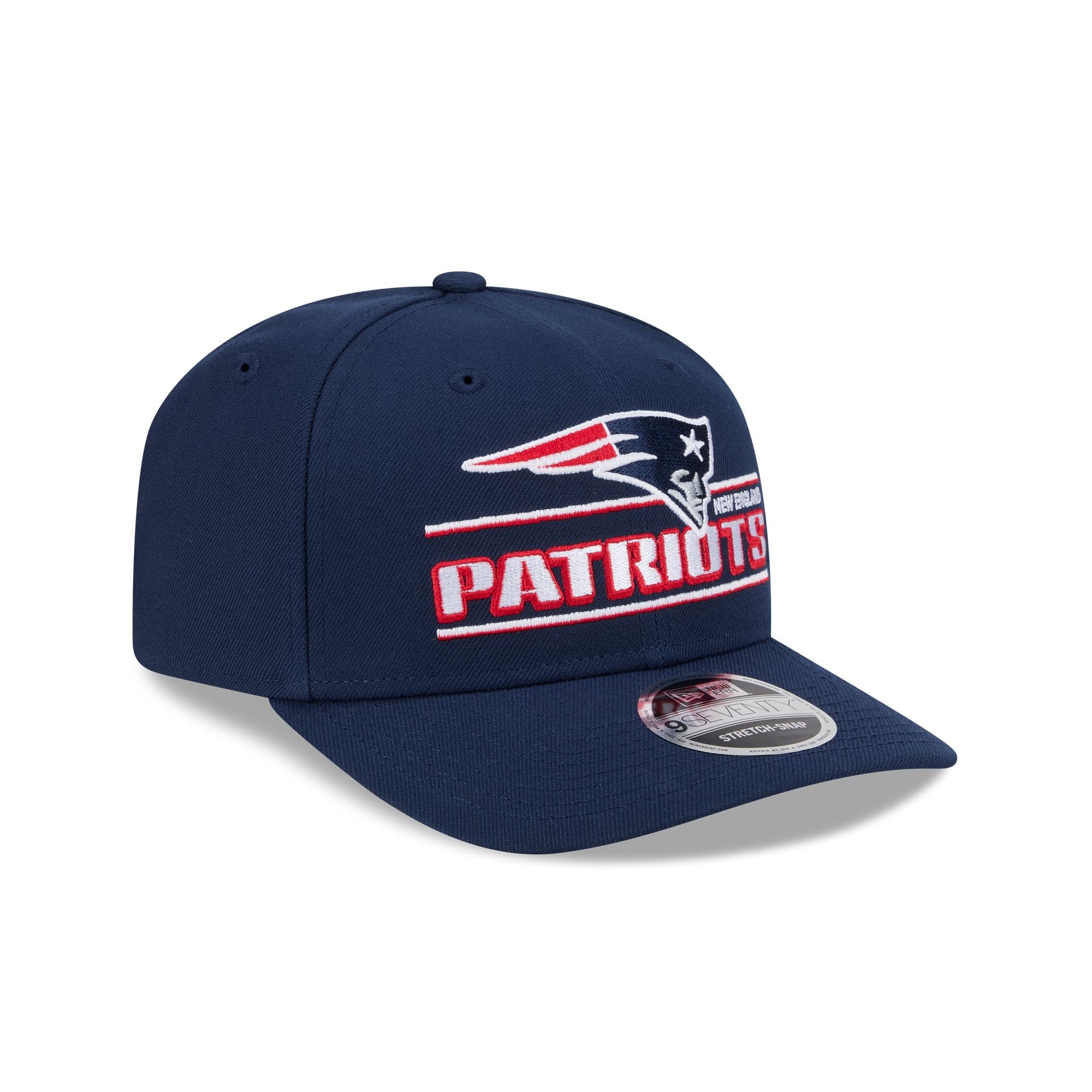 New England Patriots Stated 9SEVENTY Stretch-Snap Hat