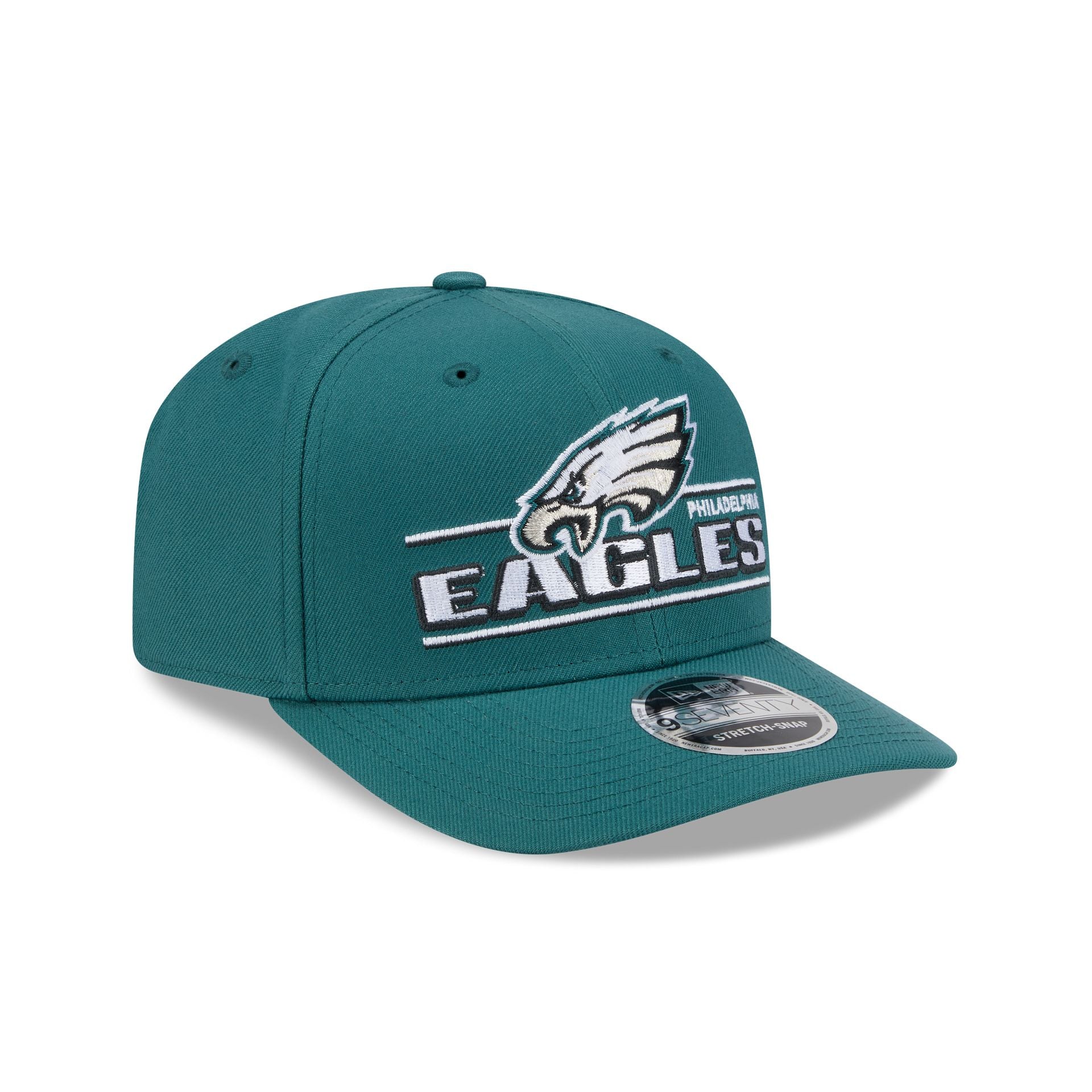 Philadelphia Eagles Stated 9SEVENTY Stretch-Snap Hat