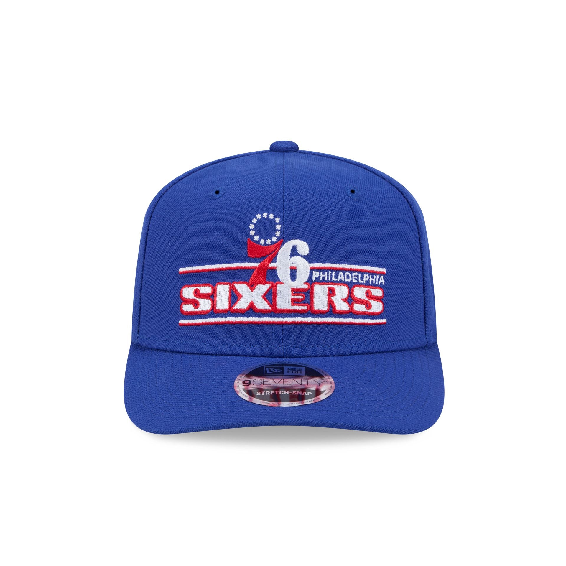Philadelphia 76ers Stated 9SEVENTY Stretch-Snap Hat