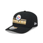 Pittsburgh Steelers Stated 9SEVENTY Stretch-Snap Hat