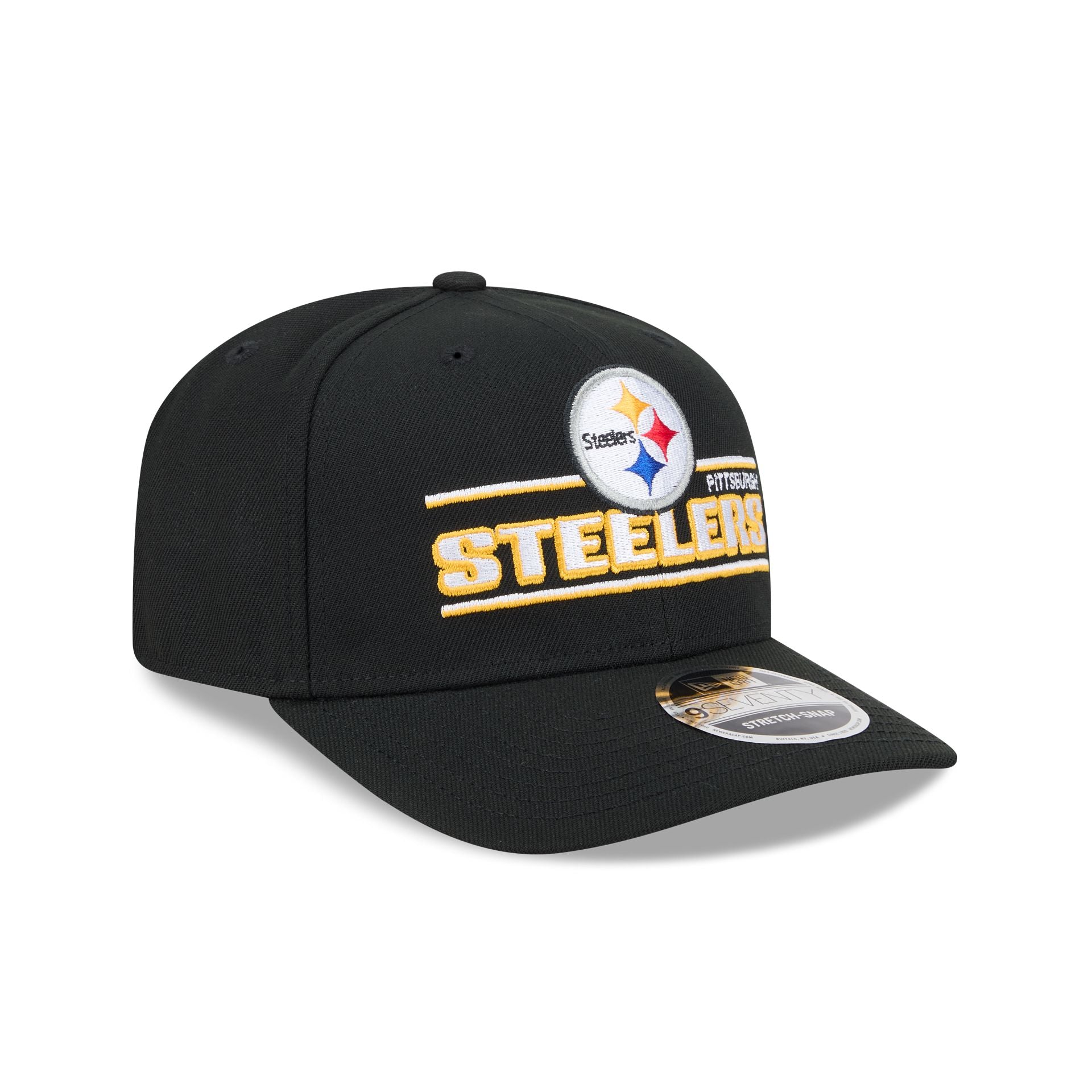 Pittsburgh Steelers Stated 9SEVENTY Stretch-Snap Hat