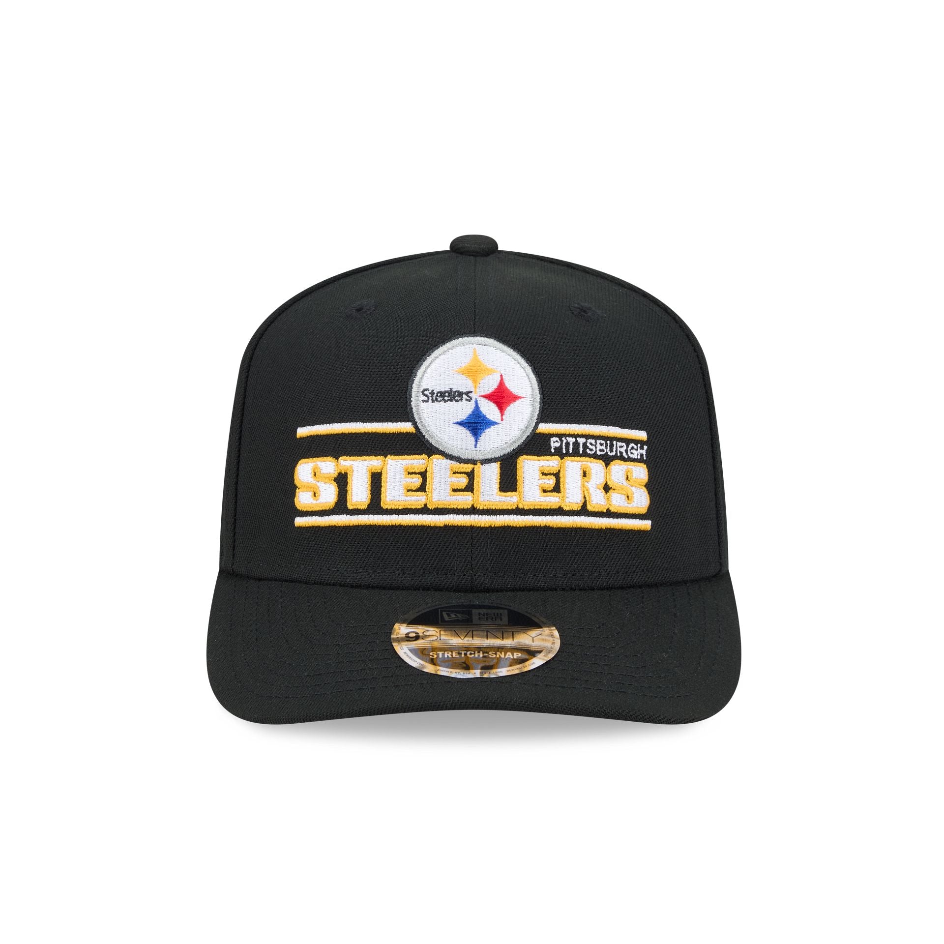 Pittsburgh Steelers Stated 9SEVENTY Stretch-Snap Hat