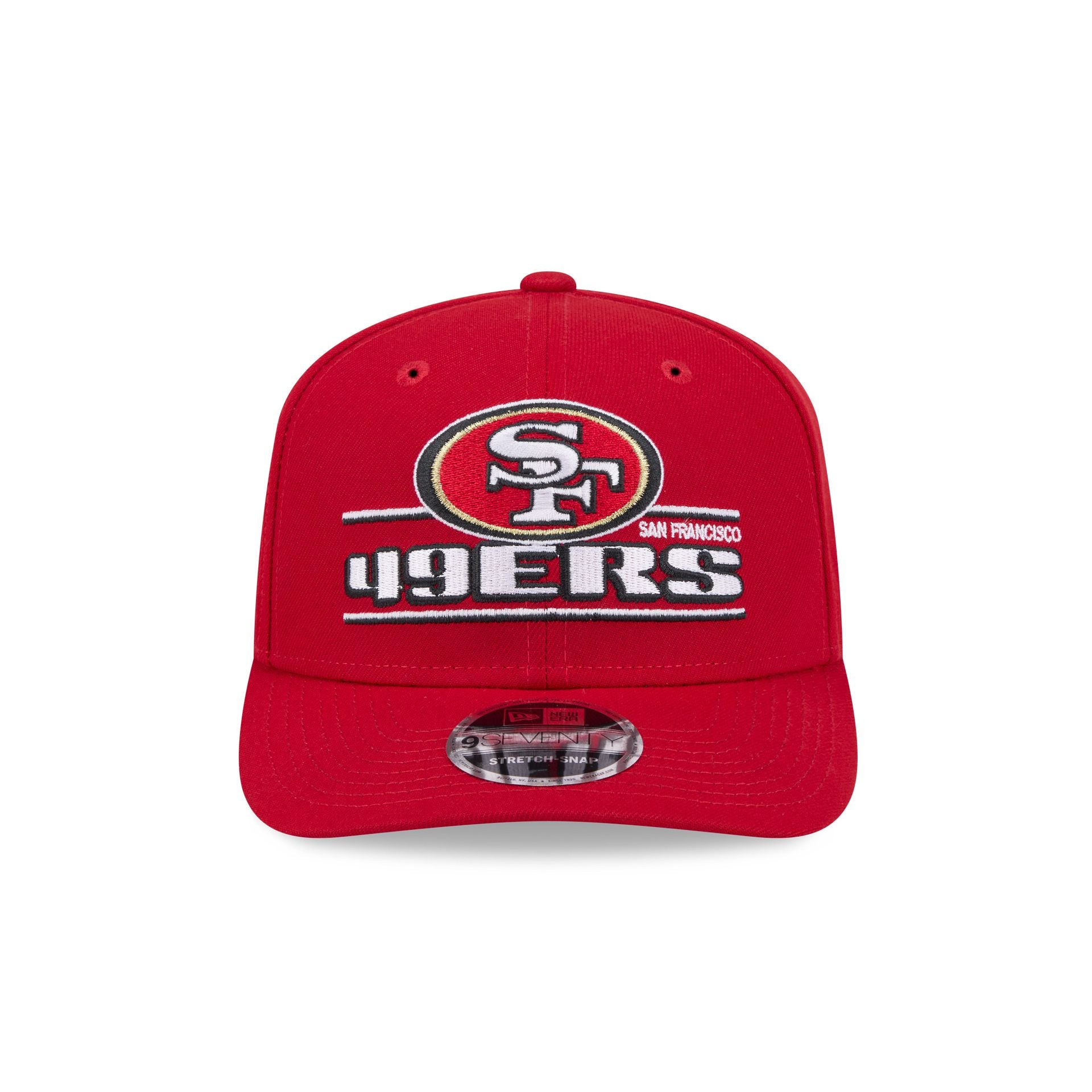 San Francisco 49ers Stated 9SEVENTY Stretch-Snap Hat