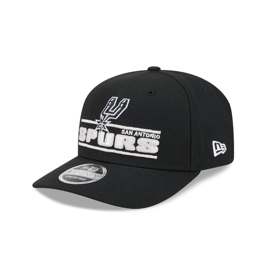 San Antonio Spurs Stated 9SEVENTY Stretch-Snap Hat - New Era Cap