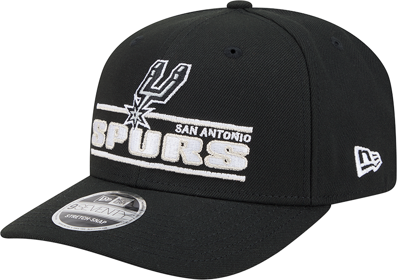 San Antonio Spurs Stated 9SEVENTY Stretch-Snap Hat