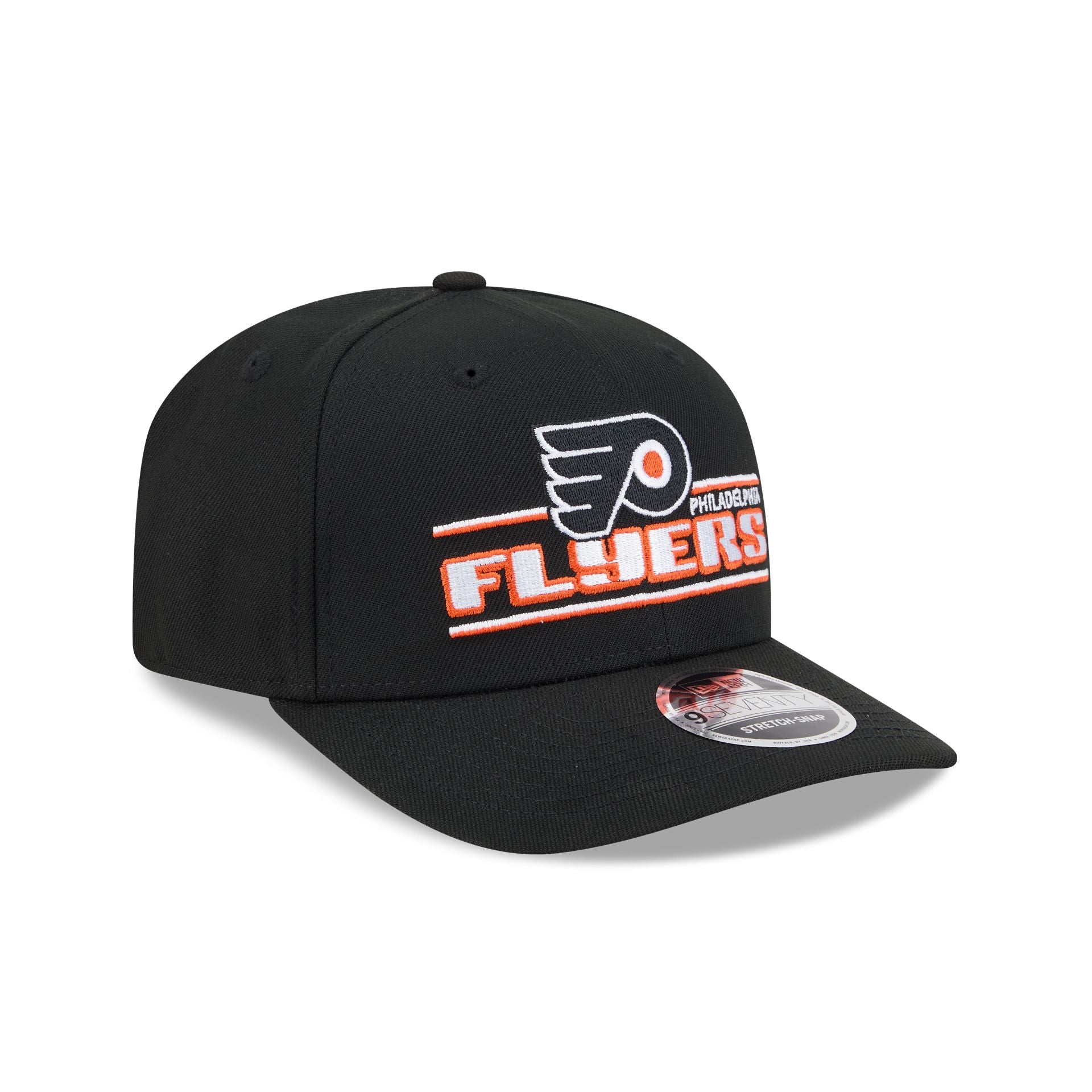 Philadelphia Flyers Stated 9SEVENTY Stretch-Snap Hat