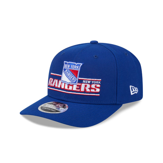 New York Rangers Stated 9SEVENTY Stretch-Snap Hat - New Era Cap