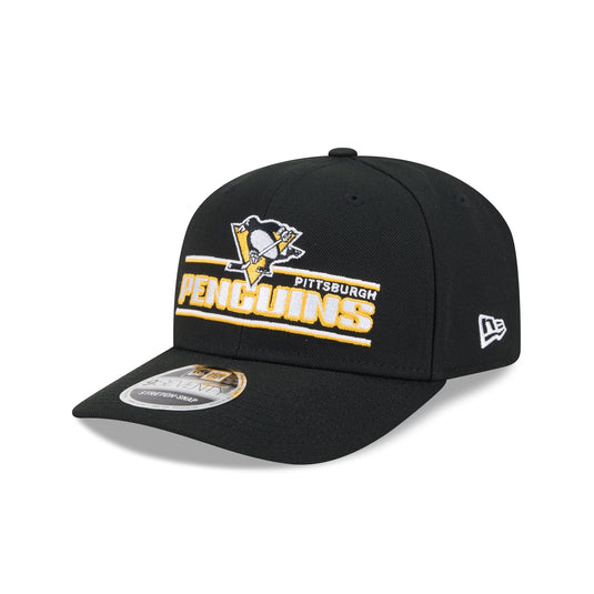 Pittsburgh Penguins Stated 9SEVENTY Stretch-Snap Hat - New Era Cap